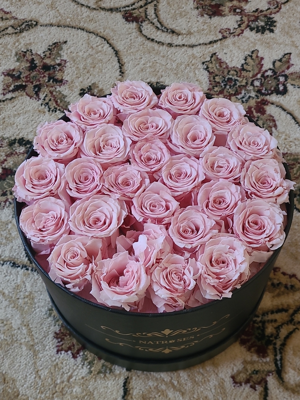 Soft Pink Forever Rose Box